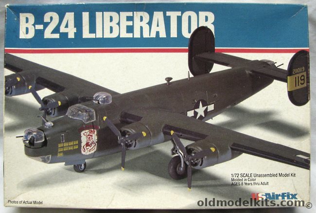 Airfix 1/72 Conslidated B24J Liberator 'Red Raiders', 50030